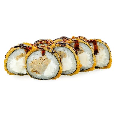Tempura roll z węgorzem