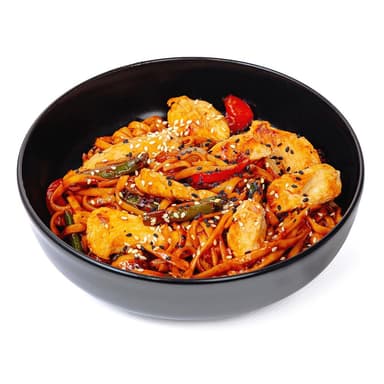 Udon z kurczakiem
