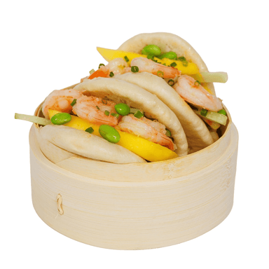 Bao z krewetkami (2 szt)